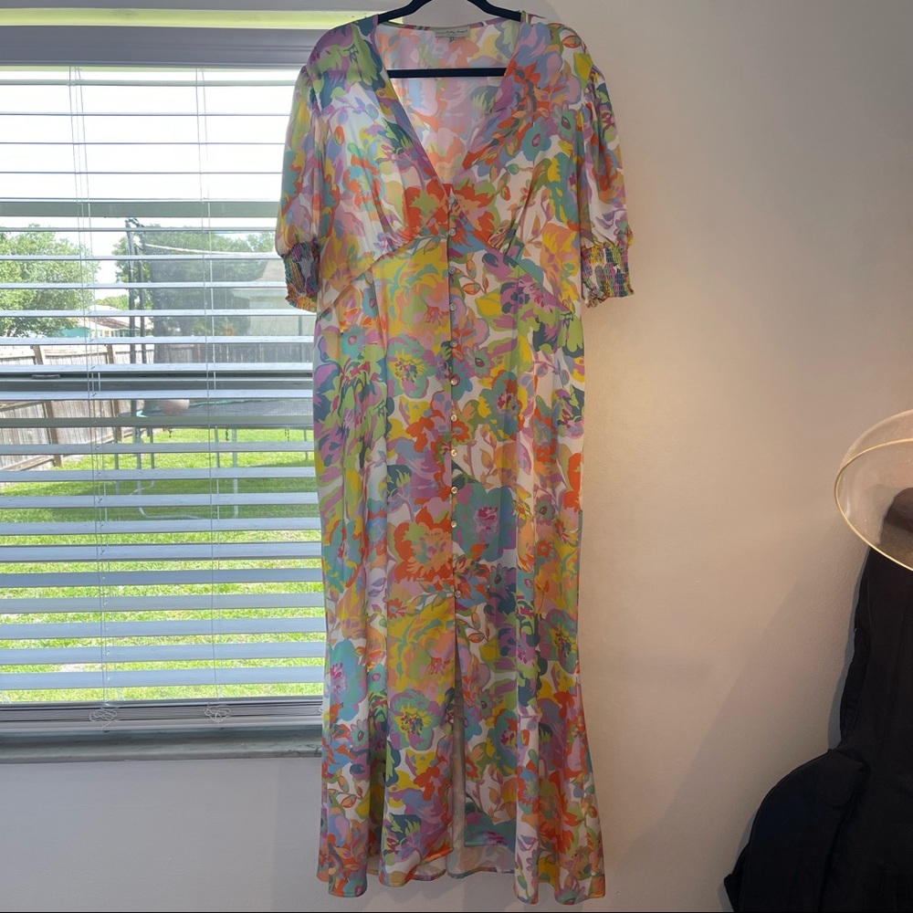 Never Fully Dressed Blossom Short Sleeve Lindos Dress